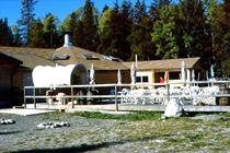 Bar C Ranch Hotel Кокрън Екстериор снимка